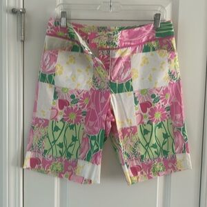 Lilly Pulitzer bermuda style shorts